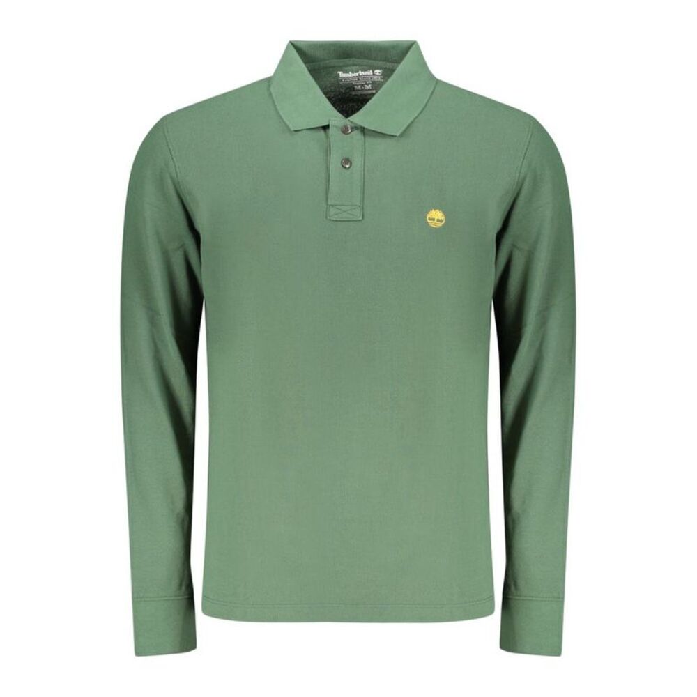 Timberland Green Cotton Polo Men's Shirt